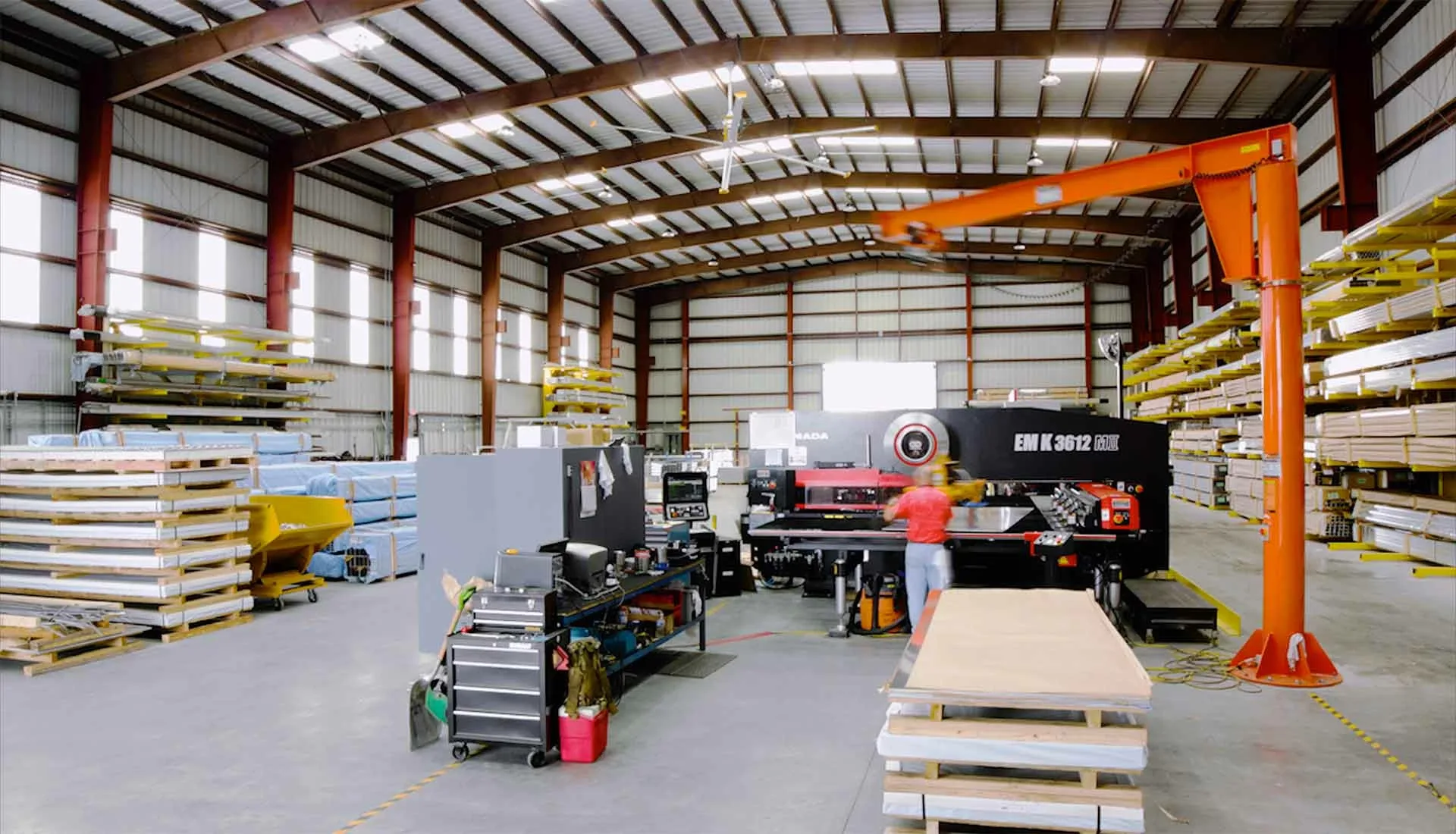 Poma's fabrication facility