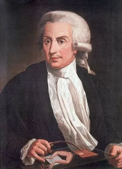 Painting of Luigi Galvini, father of the Galvanic Current.