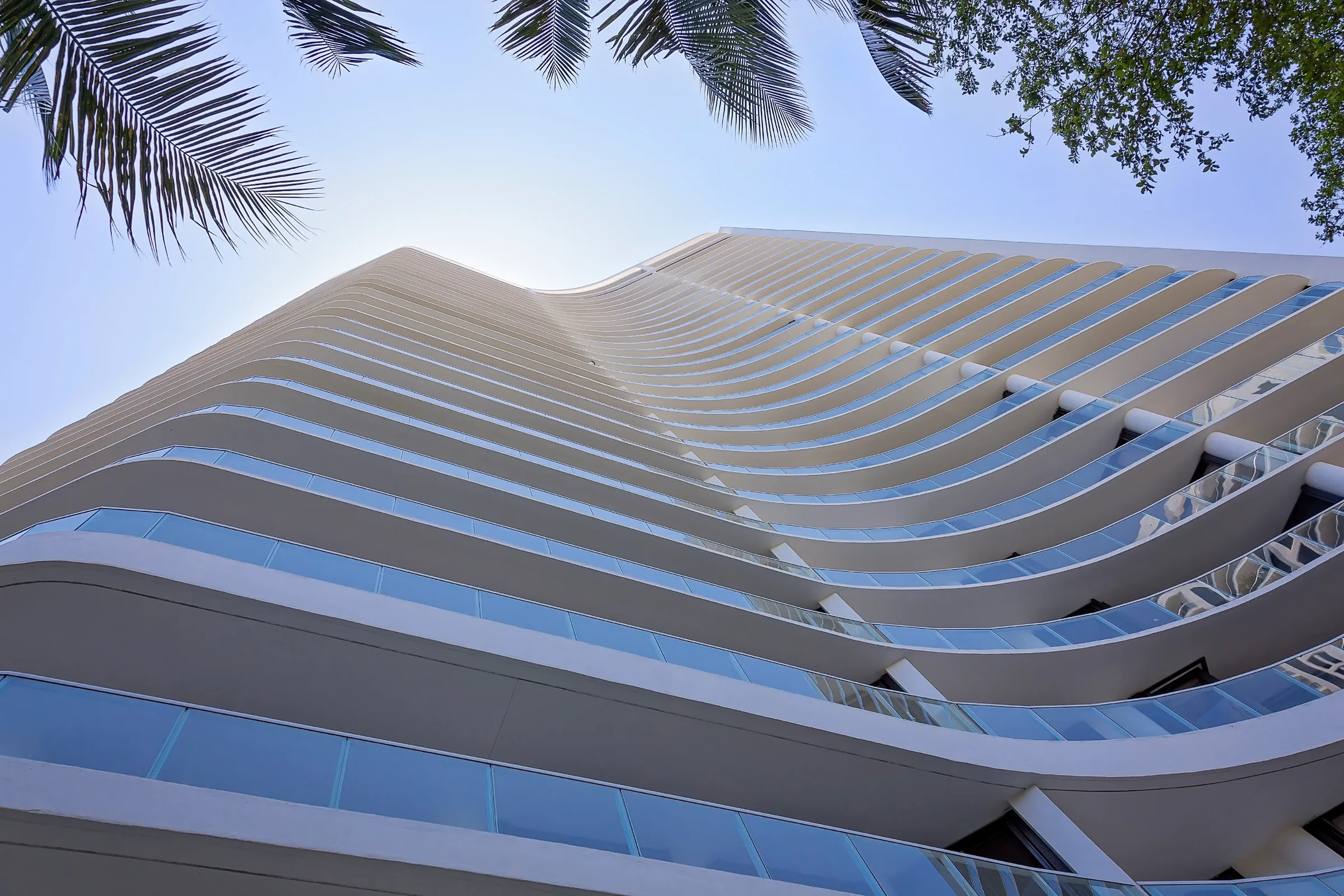 4000 Williams Island modernization with custom glass rail by Poma