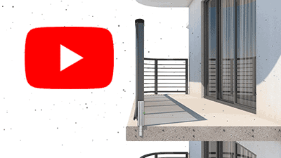 Poma Pin: Watch the video to learn how to install the best guardrail systems for condominiums. Learn more about the Poma Pin.